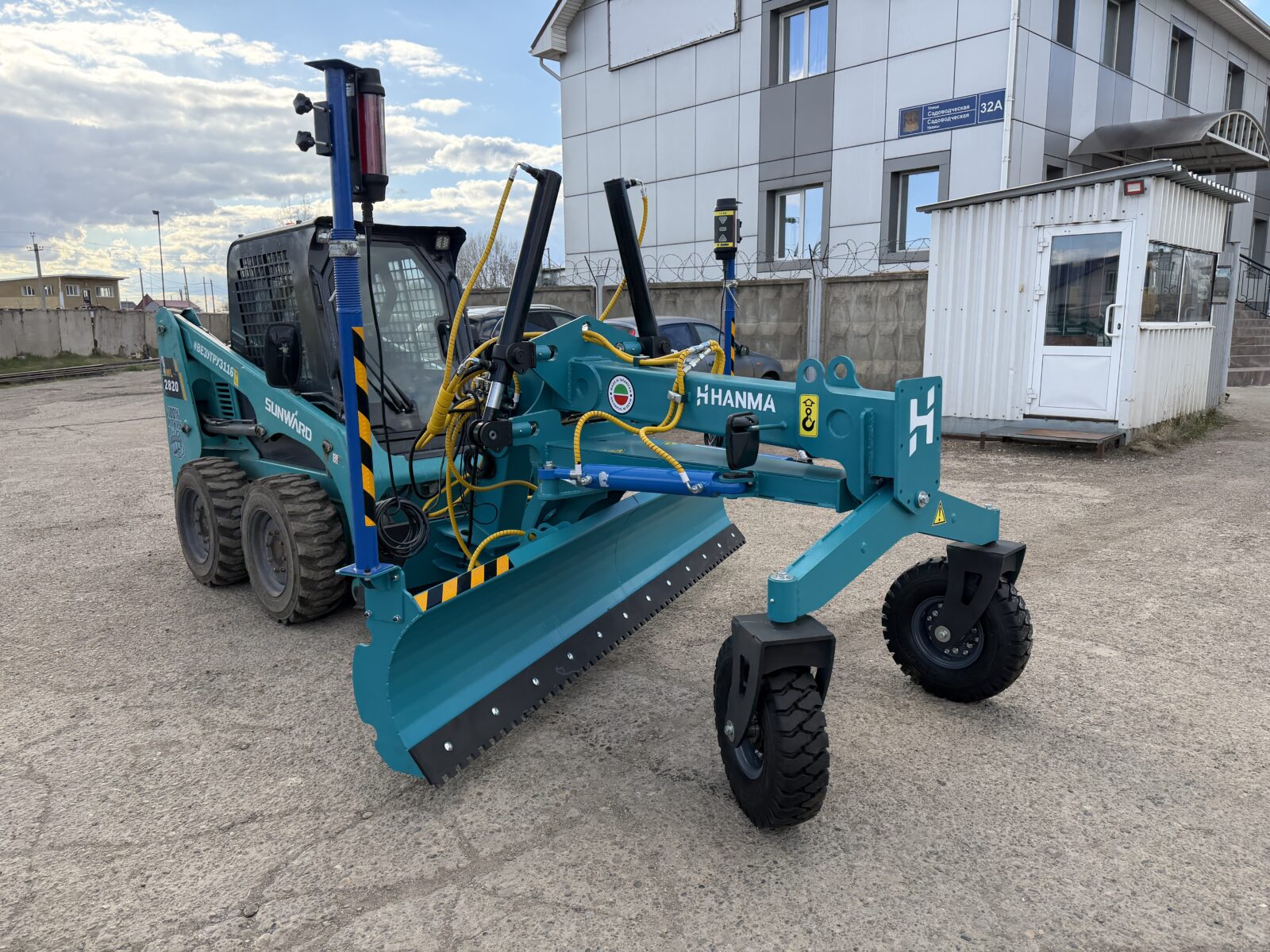 Грейдер на мини погрузчик 3м Грейдер на погрузчик Bobcat