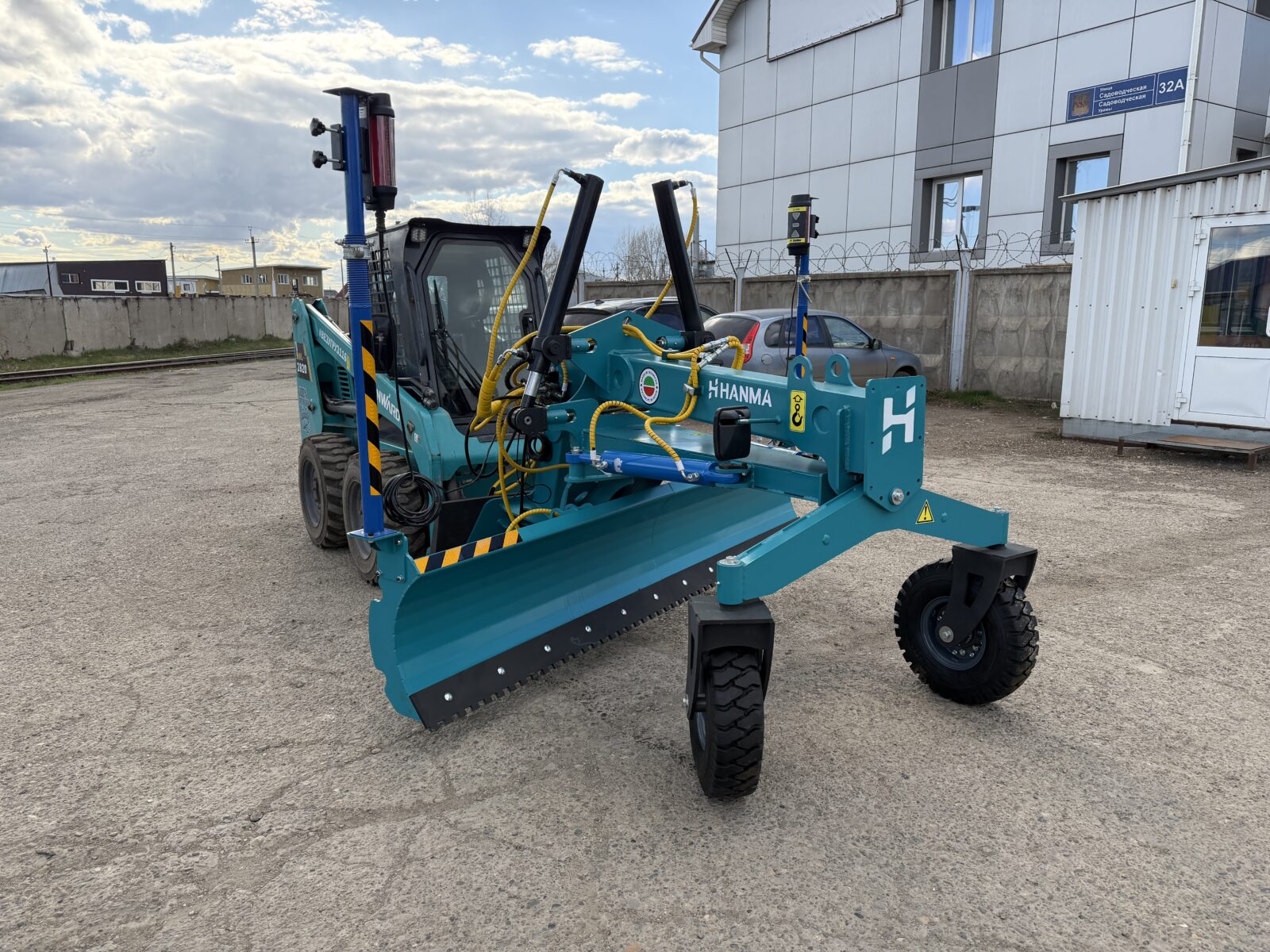 Грейдер на мини погрузчик 3м Грейдер на Bobcat